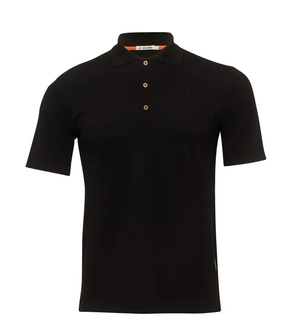 LeisureWool pique shirt M's 